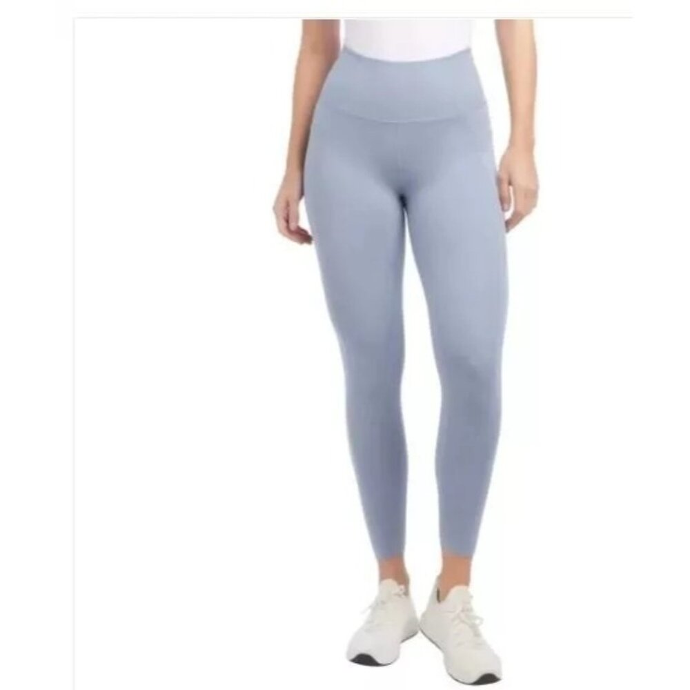 Danskin XL Activewear High Rise Non Slip Athletic Leggings Tulip Ankle Hem Pants